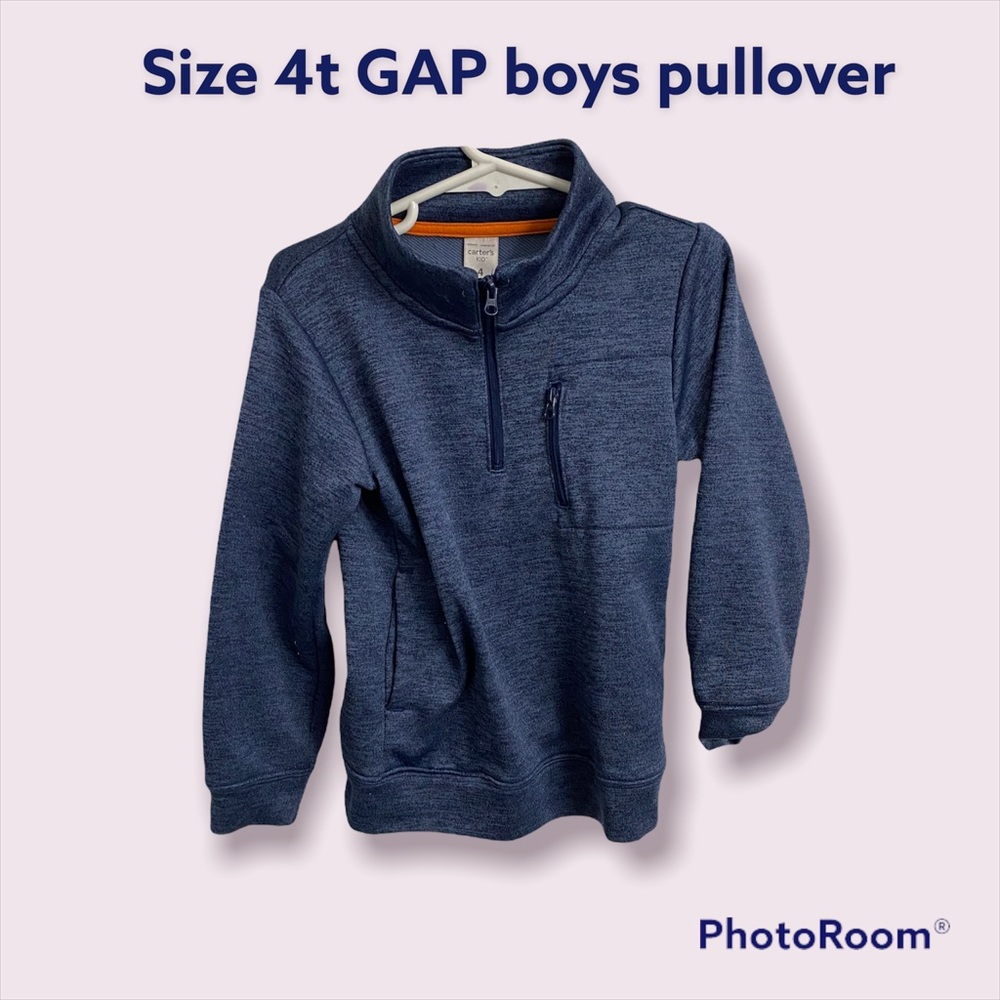 Gap blue pullover for boys size 4t